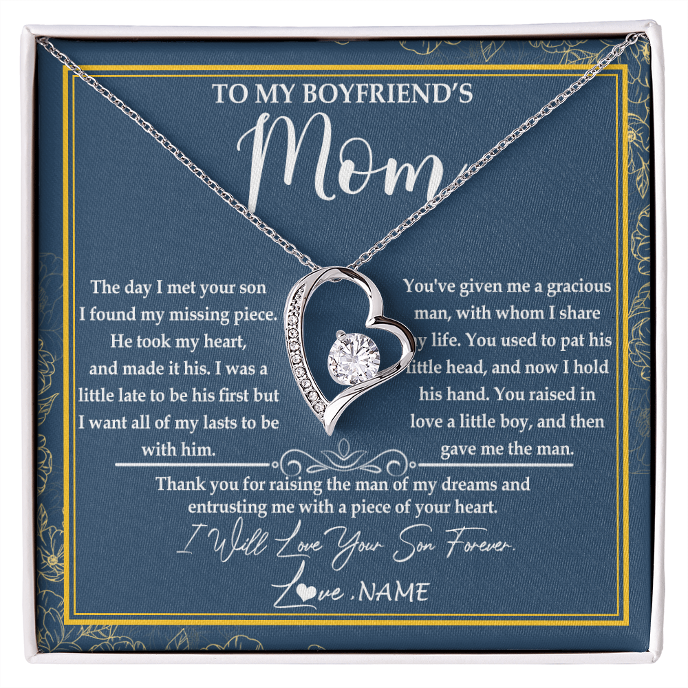 I want a necklace with shop my boyfriend's name on it