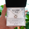 Love Knot Necklace | Personalized To My Boyfriend's Mom Necklace You Have Raised A Solid Man Boyfriends Mom Mother's Day Birthday Pendant Jewelry Customized Gift Box Message Card | teecentury