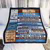 Personalized To My Cousin Blanket From Famaly Wood You Will Always Be In My Heart Cousin Birthday Christmas Graduation Customized Bed Fleece Throw Blanket | teecentury