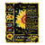 Personalized To My Cousin Blanket From Family Never Forget I Love You Sunflower Cousin Birthday Graduation Christmas Customized Bed Quilt Fleece Throw Blanket | teecentury