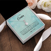 Alluring Beauty Necklace | Personalized To My Cousin Necklace From Family Flower Never Forget I Love You Cousin Jewelry Graduation Birthday Christmas Customized Gift Box Message Card | teecentury