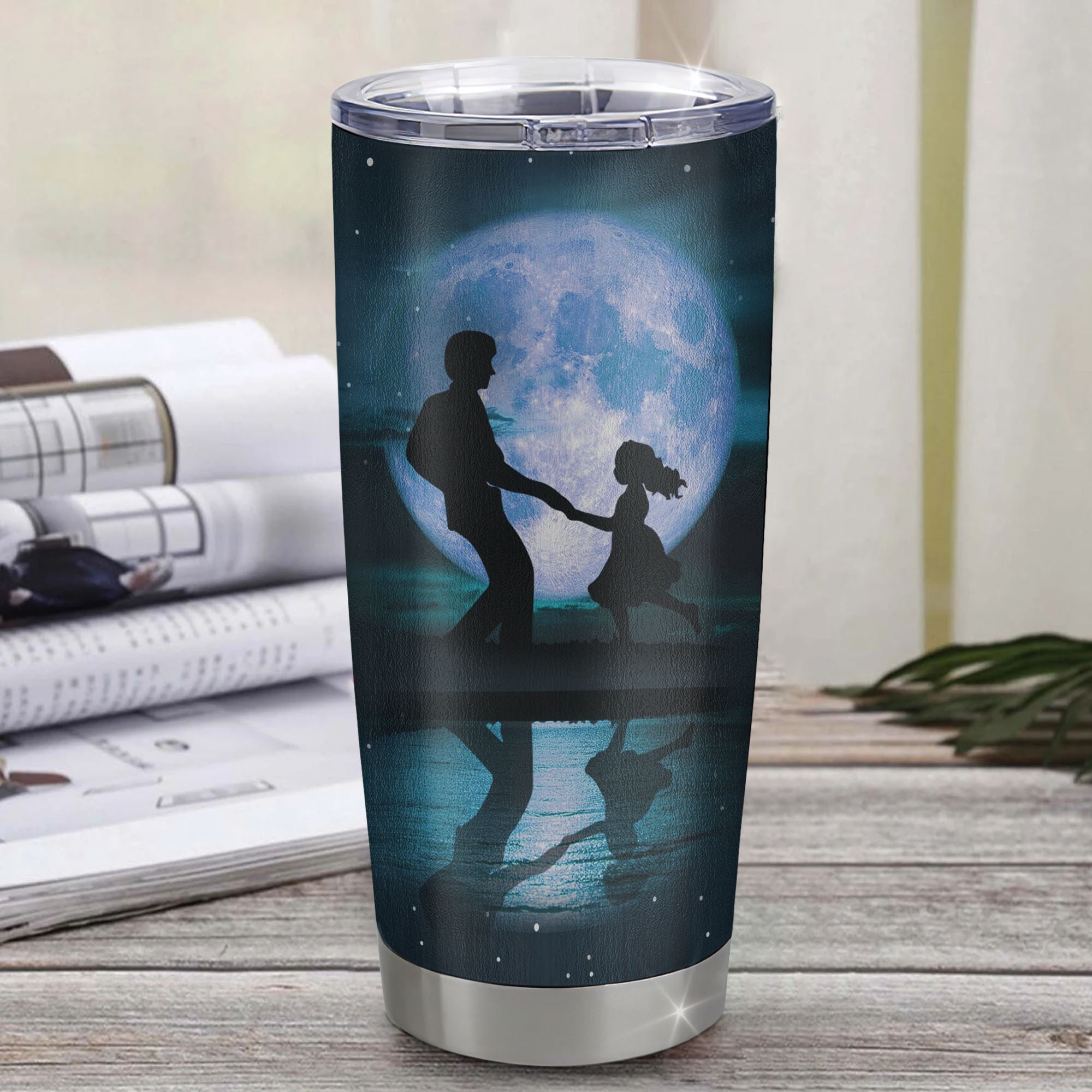 Personalized To My Dad From Daughter Stainless Steel Tumbler Cup Never Forget YOu Are The First Man I Ever Loved Dad Fathers Day Birthday Christmas Travel Mug | teecentury