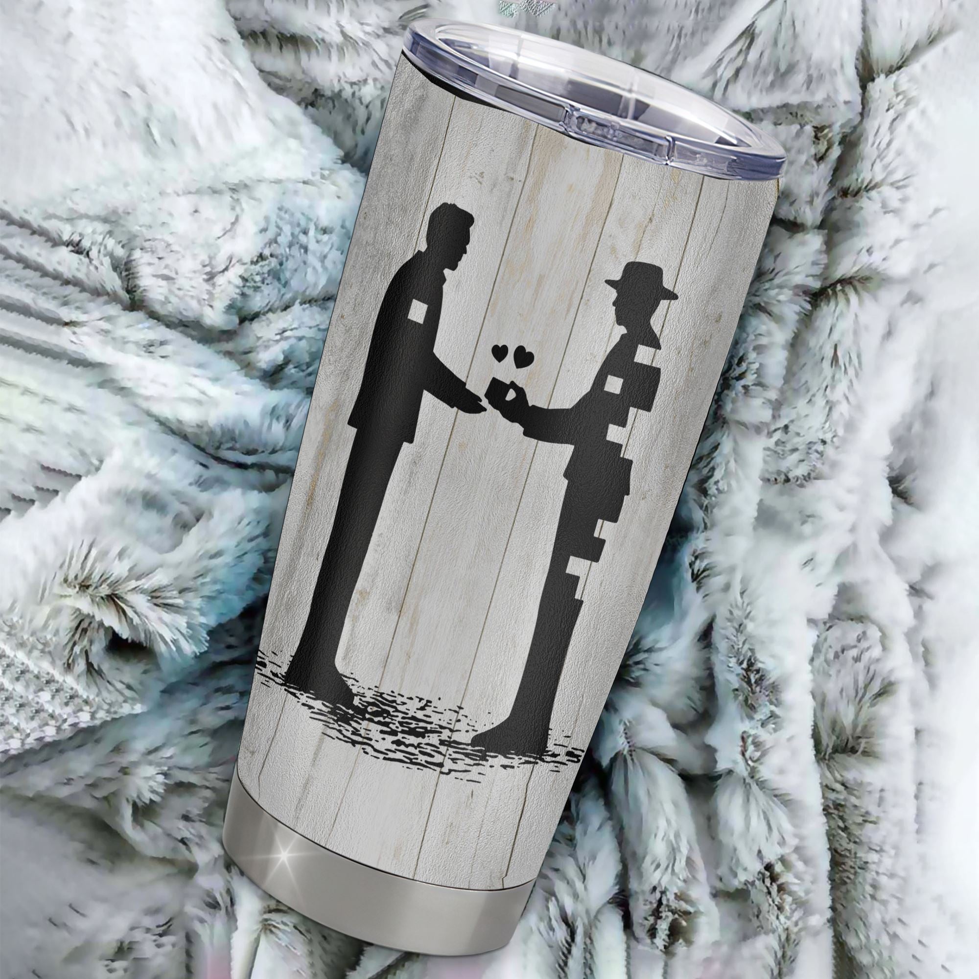 Personalized To My Dad From Son Stainless Steel Tumbler Cup I Know It’s Not Easy For A Man To Raise A Child Dad Fathers Day Birthday Christmas Travel Mug | teecentury