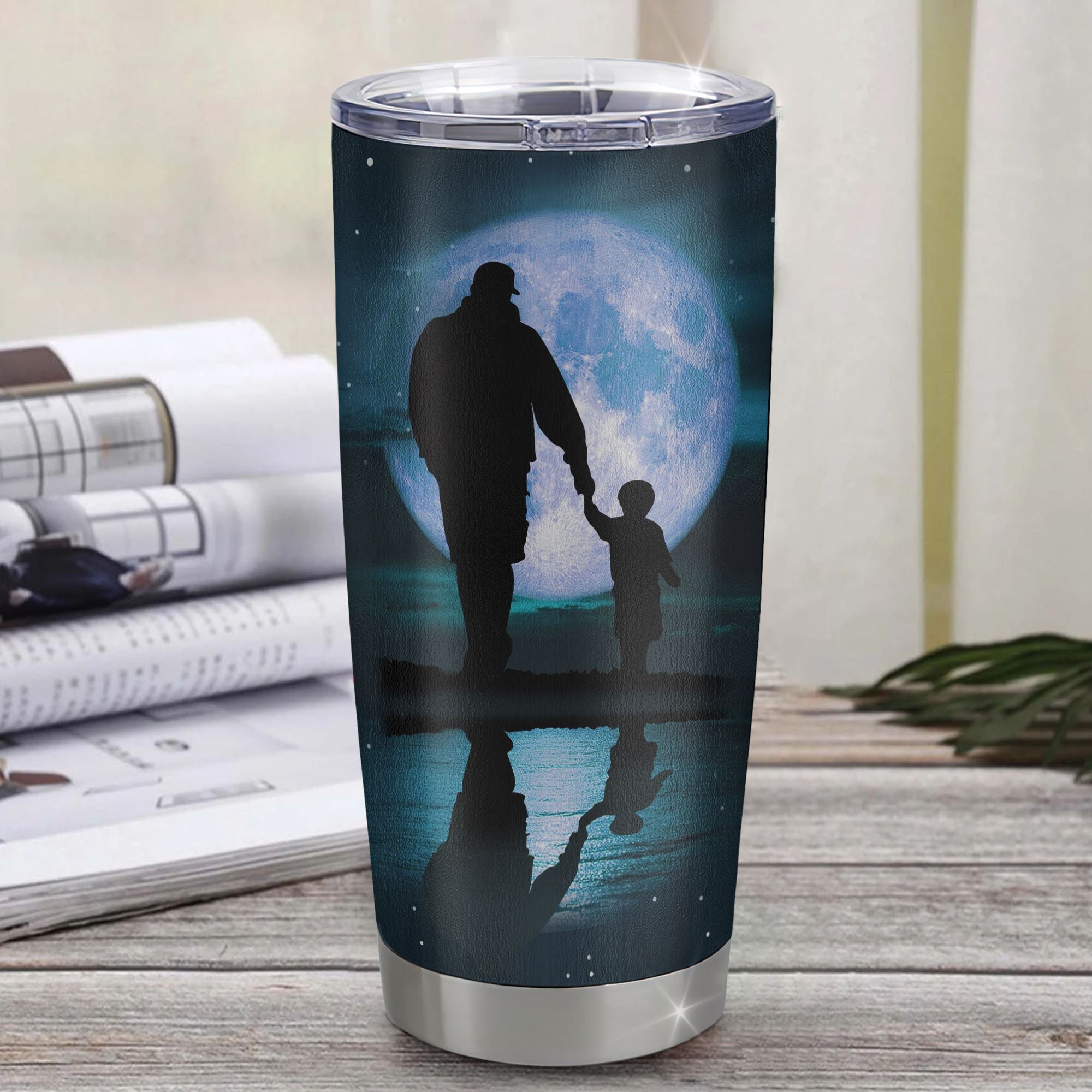 Personalized To My Dad From Son Stainless Steel Tumbler Cup Never Forget You Are The First Man I Ever Loved Dad Fathers Day Birthday Christmas Travel Mug | teecentury