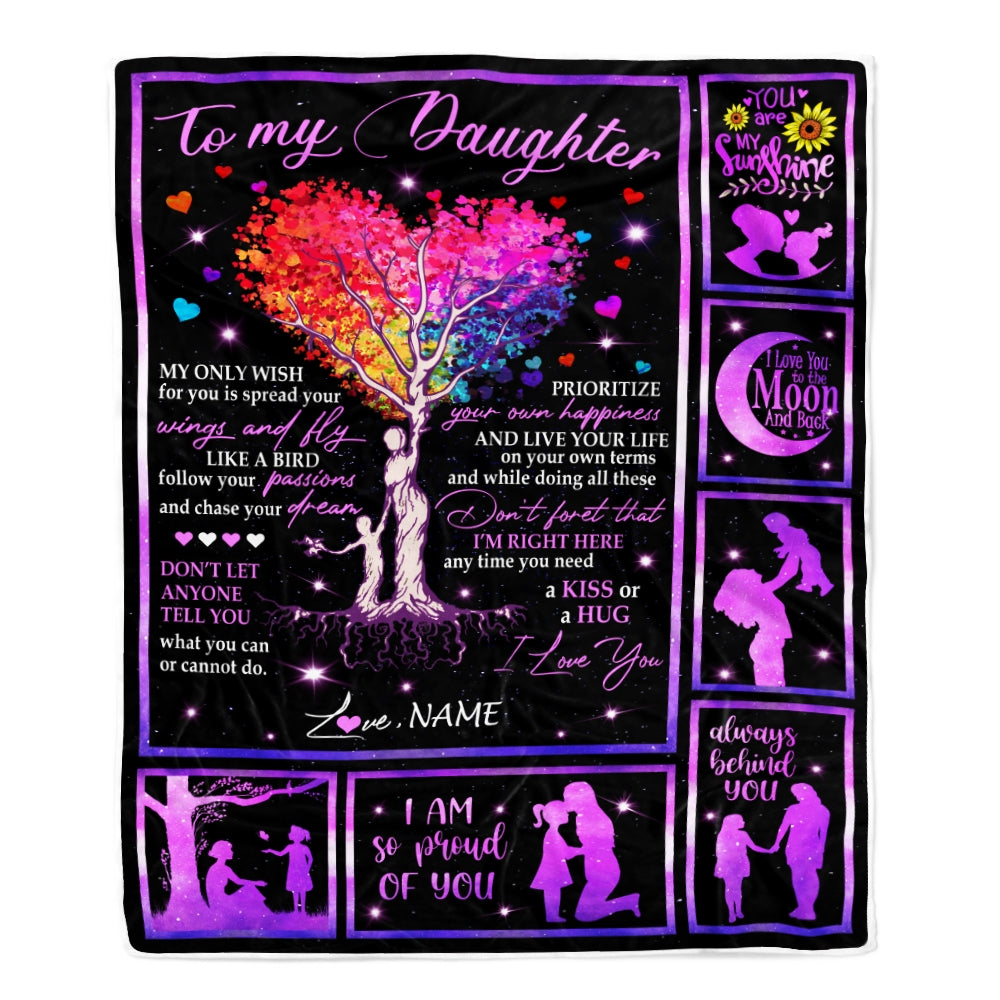 Daughter hug blanket shop