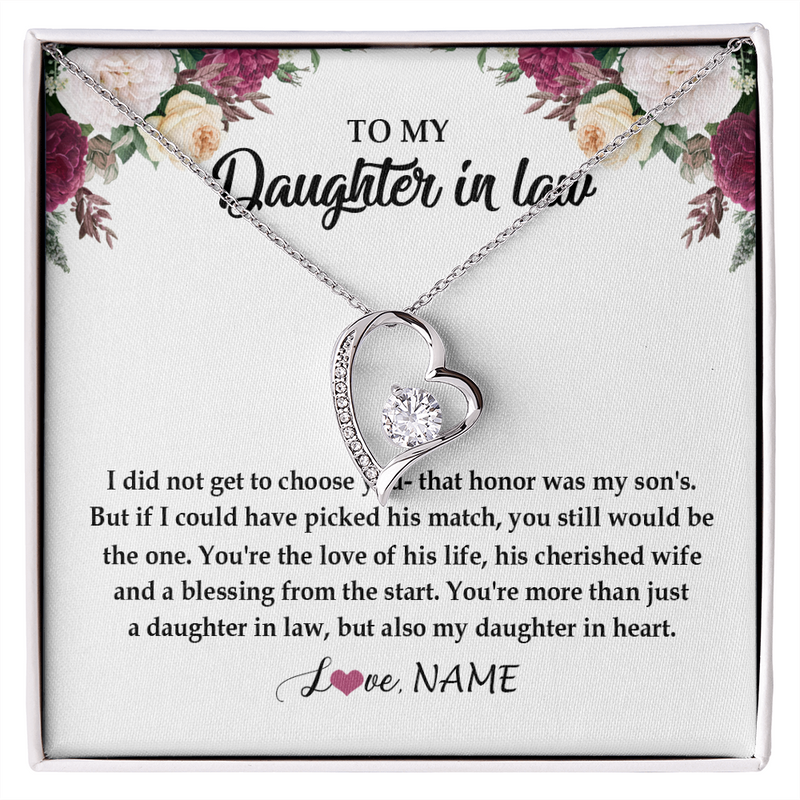 Personalized To My Daughter In Law Necklace from Stepmom Stepmother You ...