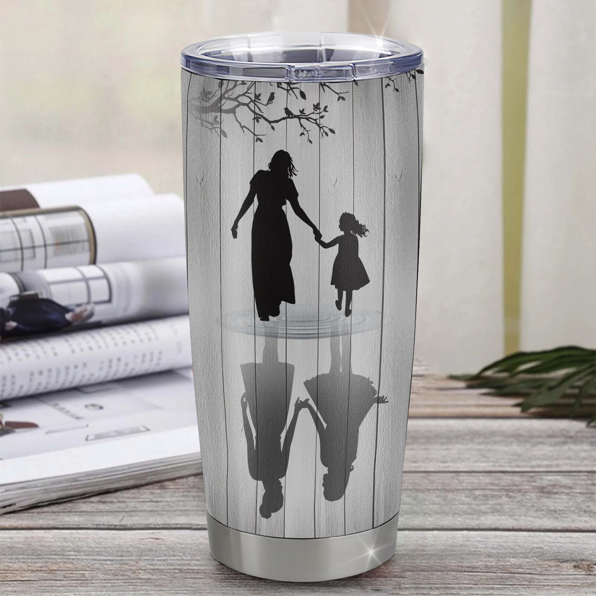 Personalized To My Daughter Nephew From Mom Mother Stainless Steel Cup I Love You Letters For Her Daughter Birthday Graduation Christmas Travel Mug | teecentury