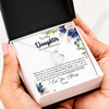 Forever Love Necklace | Personalized To My Daughter On Your Pregnany Necklace You Will Be Amazing Mother Mama New Mom First Time Mothers Day Jewelry Customized Gift Box Message Card | teecentury