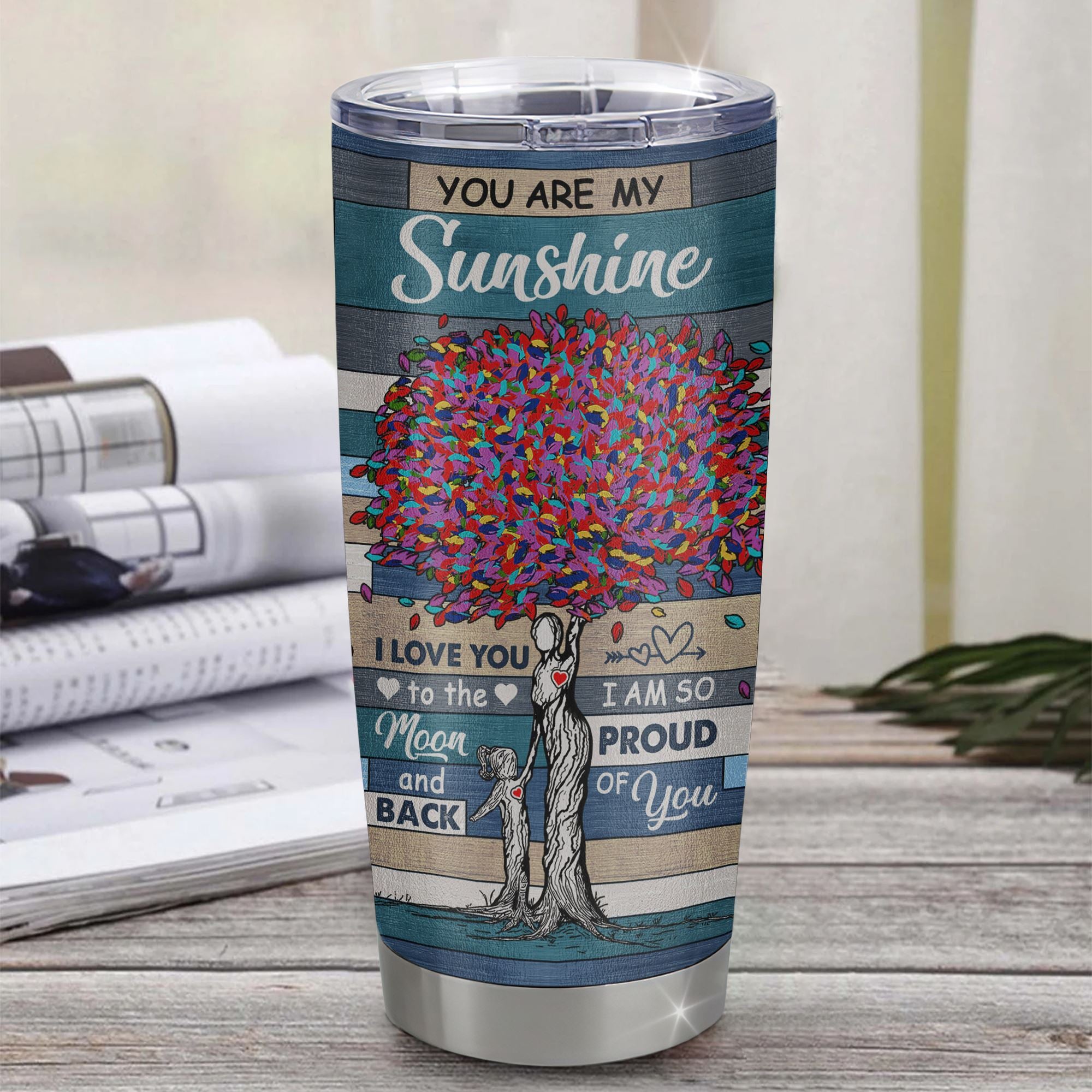 Personalized To My Daughter Tumbler From Mom Dad Mother Stainless Steel Cup Colortree Never Forget I Love You Daughter Birthday Graduation Christmas Travel Mug | teecentury
