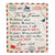 Personalized To My Fiancé Blanket From Fiancée Big Hug Air Mail Letter Fiancé Birthday Anniversary Valentine's Day Christmas Gift Bed Fleece Throw Blanket Blanket | Teecentury.com