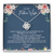 Love Knot Necklace | Personalized To My Future Wife Necklace From Boyfriend Love You Soulmate Girlfriend Wife Birthday Anniversary Valentines Day Christmas Customized Message Card | teecentury