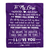 Personalized To My Gigi Blanket From Grandkids I Love You With A Special Love Gigi Birthday Mothers Day Christmas Customized Fleece Throw Blanket | teecentury