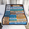 Personalized To My Girlfriend Blanket From Boyfriend When I Say I Love You Girlfriend Birthday Valentine Anniversary Christmas Customized Fleece Blanket Blanket | Teecentury.com
