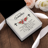 Alluring Beauty Necklace | Personalized To My Godmother Necklace from Goddaughter Thank you For Begin My Goddaughter Birthday Mothers Day Thanksgiving Christmas Customized Message Card | teecentury