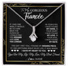 Alluring Beauty Necklace | Personalized To My Gorgeous Fiancee Necklace From Fiance My Life My Love Future Wife Birthday Valentines Day Christmas Customized Gift Box Message Card | teecentury