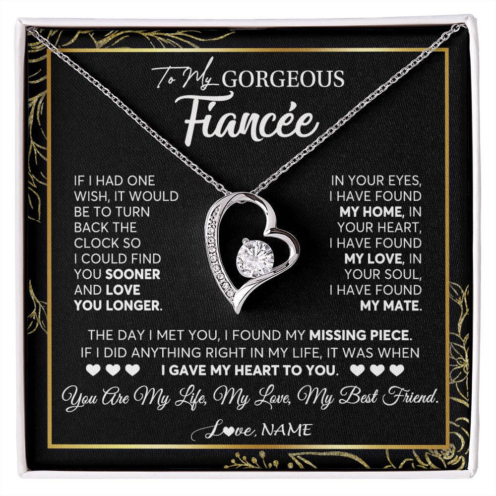 Gift For Future Wife, Interlocking Hearts Necklace: Happy Birthday –  Rosie's Store