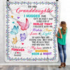 Personalized To My Granddaughter Blanket From Grandma Grandpa Butterfly I Huggest This Soft Blanket Granddaughter Birthday Christmas Bed Fleece Throw Blanket Blanket | Teecentury.com