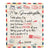 Personalized To My Granddaughter Blanket from Grandma Papa Proud Of You Air Mail Letter Granddaughter Birthday Christmas Gift Bed Quilt Fleece Throw Blanket Blanket | Teecentury.com