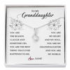 Alluring Beauty Necklace | Personalized To My Granddaughter From Grandma You Are My Heart My And My Sould Granddaughter Jewelry Birthday Christmas Customized Gift Box Message Card | teecentury