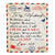 Personalized To My Husband Blanket From Wife Big Hug Air Mail Letter Husband Birthday Wedding Valentine's Day Christmas Gift Bed Fleece Throw Blanket Blanket | Teecentury.com