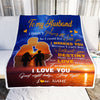 Personalized To My Husband Blanket From Wife Love Made Us Forever Together Wife Valentines Day Birthday Wedding Anniversary Christmas Fleece Blanket Blanket | Teecentury.com