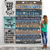 Personalized To My Husband Blankets For Husband From Wife You Are My Love Never Forget That I Love You Birthday Wedding Anniversary Christmas Fleece Blanket Blanket | Teecentury.com