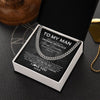 Cuban Link Chain Necklace | Personalized To My Man Cuban Necklace From Wife Always Remember Boyfriend Husband Birthday Anniversary Valentines Christmas Customized Gift Box Message Card | teecentury