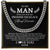 Cuban Link Chain Necklace | Personalized To My Man Necklace From Wife Wherever The Journey Husband Birthday Anniversary Wedding Valentines Day Christmas Customized Gift Box Message Card | teecentury