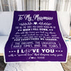 Personalized To My Mawmaw Blanket From Grandkids I Love You With A Special Love Mawmaw Birthday Mothers Day Christmas Customized Fleece Throw Blanket | teecentury