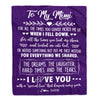 Personalized To My Mimi Blanket From Grandkids I Love You With A Special Love Mimi Birthday Mothers Day Christmas Customized Fleece Throw Blanket | teecentury