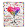 Personalized To My Mimi Blanket From Grandkids Never Forget That I Love You You Mean The World to Me Mimi Birthday Mothers Day Christmas Fleece Blanket Blanket | Teecentury.com