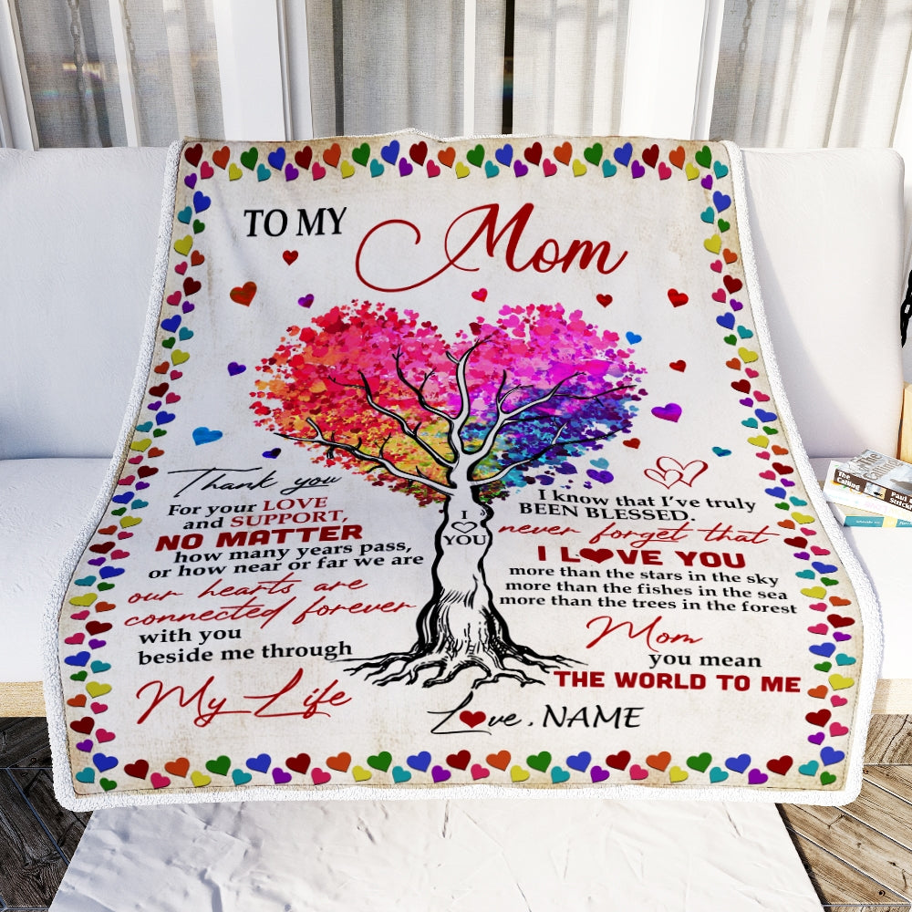 Personalized Mom's Garden Custom Birth Month Flower Family Love Grows Here  Fleece Blanket, Gifts for Grandma, birth flower blanket, Custom Mom's  Garden Blanket, mother's day gift ideas, Mom Blanket with Kids Name 