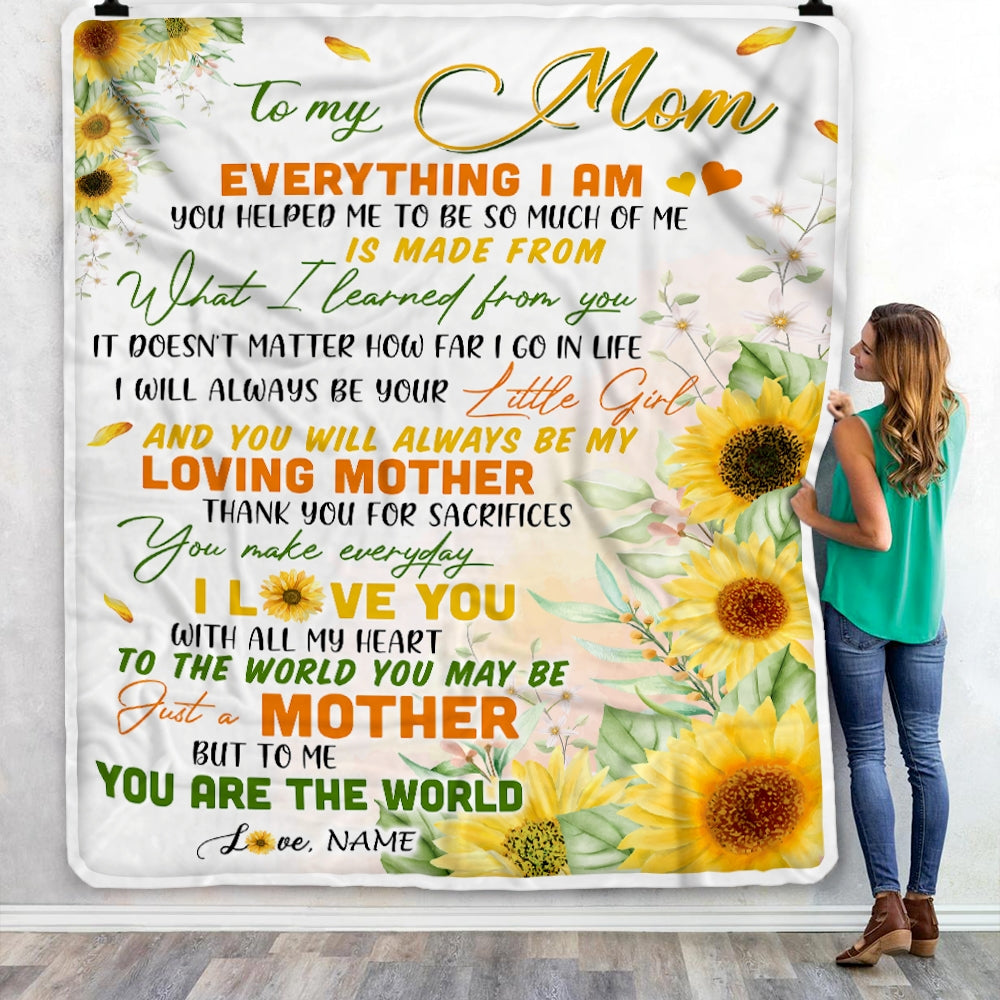 Thank You For Helping Us Bloom - Personalized Birth Flower Mom