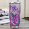 Personalized To My Mom From Daughter Son Stainless Steel Tumbler Cup Butterfly I Am Forever GrateFul Bonus Mom Mothers Day Birthday Christmas Travel Mug | teecentury