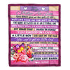 Personalized To My Mother In Law Blanket From Daughter Heart Makes Us Family Butterfly Flower Birthday Mothers Day Christmas Customized Fleece Throw Blanket | teecentury