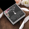 Alluring Beauty Necklace | Personalized To My Mother In Law Necklace From Daughter In Law You Are My Bonus Mom Jewelry Birthday Mothers Day Christmas Customized Gift Box Message Card | teecentury