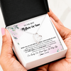 Forever Love Necklace | Personalized To My Mother In Law Necklace from Daughter In Law I Feel So Lucky Groom's Mother of My Husband Pendant Jewelry Customized Gift Box Message Card | teecentury