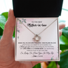 Love Knot Necklace | Personalized To My Mother In Law Necklace from Daughter In Law I Feel So Lucky Groom's Mother of My Husband Pendant Jewelry Customized Gift Box Message Card | teecentury