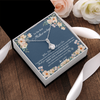Alluring Beauty Necklace | Personalized To My Mother In Law Necklace from Daugter In Law Feel In Love Son Mother Of My Husband Jewelry Birthday Wedding Pendant Customized Message Card | teecentury