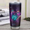 Personalized To My Mother In Law Stainless Steel Tumbler Cup You Didn't Give Me The Gift Of Life Butterfly Mother In Law Birthday Mothers Day Christmas Travel Mug | teecentury