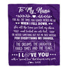 Personalized To My Nana Blanket From Grandkids I Love You With A Special Love Nana Birthday Mothers Day Christmas Customized Fleece Throw Blanket | teecentury