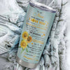 Personalized To My Niece From Aunt Uncle Stainless Steel Tumbler Cup Never Forget That I Love You Sunflower Niece Birthday Graduation Christmas Travel Mug | teecentury