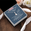Alluring Beauty Necklace | Personalized To My Niece Necklace From Aunt Auntie Believe In Yourself Niece Birthday Graduation Christmas Customized Message Card | teecentury