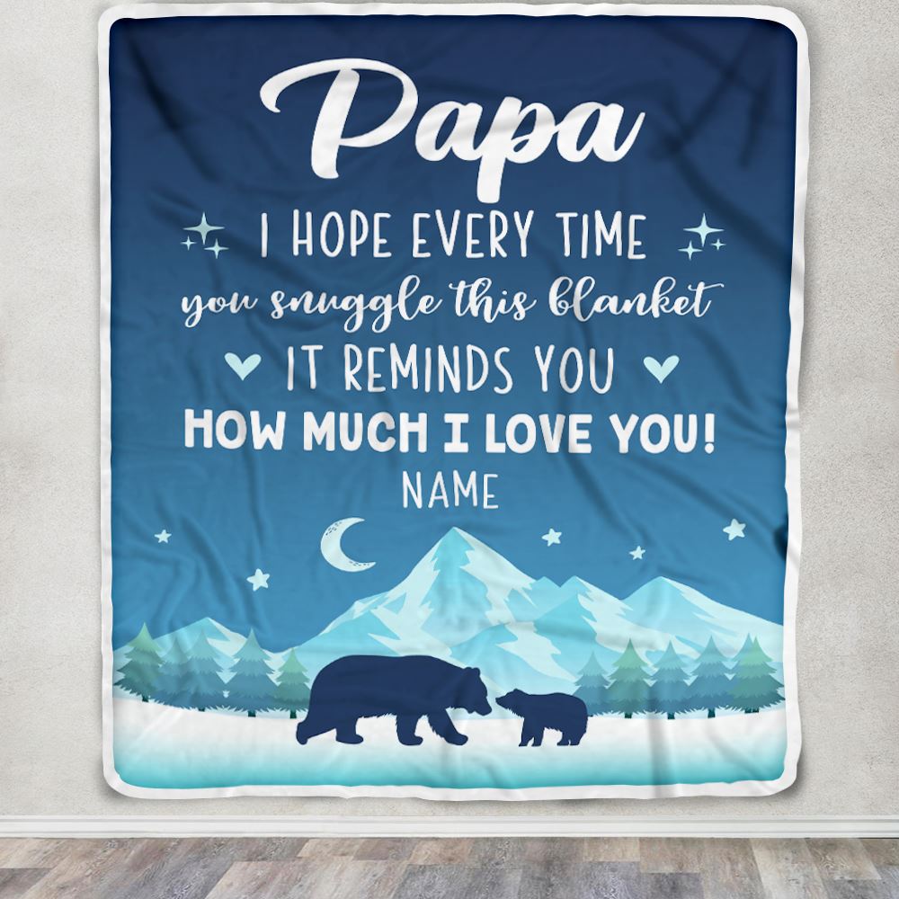 Custom Mama/Papa Bear Matching Outfits - Unique Personalized