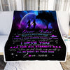 Personalized To My Sister Blanket From Sister Brother Good Friend Count On You I Love You Sister Birthday Graduation Christmas Customized Bed Fleece Blanket | teecentury