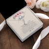 Alluring Beauty Necklace | Personalized To My Sister Necklace On Her Wedding Day We Share So Many Memories Sister Jewelry Birthday Graduation Christmas Customized Gift Box Message Card | teecentury