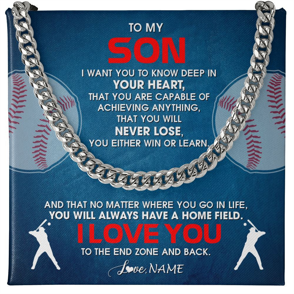 Happy Mother's Day Baseball Mom Card