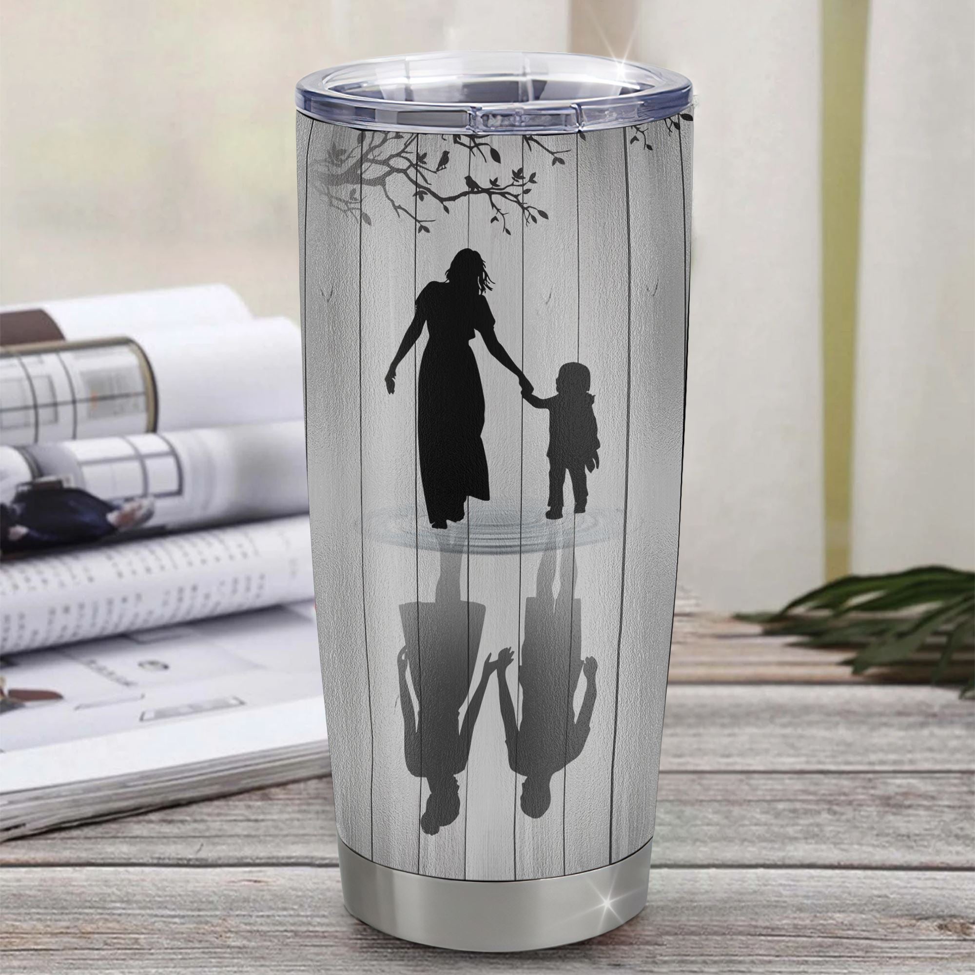Personalized To My Son Nephew From Mom Mother Stainless Steel Cup I Love You Letters For Him Son Birthday Graduation Christmas Travel Mug | teecentury