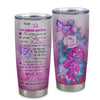 Personalized To My Titi From Niece Nephew Grandson Stainless Steel Tumbler Cup Butterfly I Am Forever GrateFul Titi Mothers Day Birthday Christmas Travel Mug | teecentury