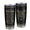 Personalized To My Viking Tumbler Husband From Wife I Love You To Valhalla Husband Boyfriend Men Birthday Anniversary Valentines Day Christmas Travel Mug | teecentury